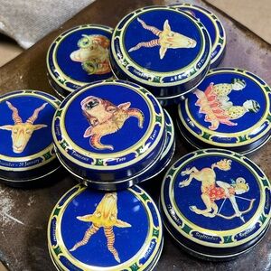 Vintage Astrology Tins